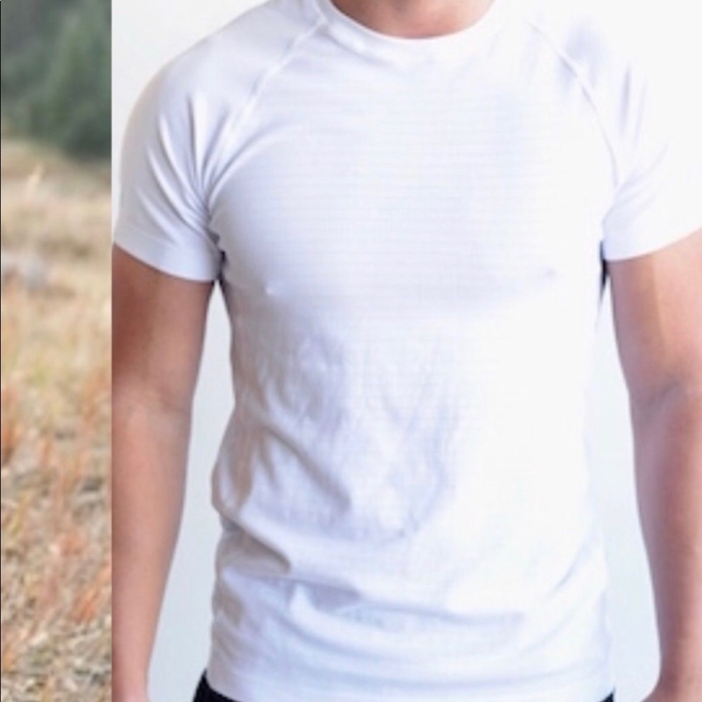 ZYIA white performance tee